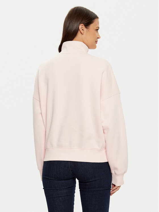Guess Guess Суитшърт W4BQ15 KC811 Розов Relaxed Fit