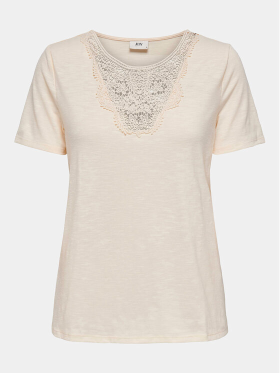 JDY JDY T-särk Dodo 15296235 Beež Regular Fit