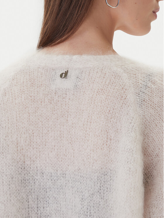 Dixie Dixie Ζακέτα M277Y072A 1160 Λευκό Regular Fit
