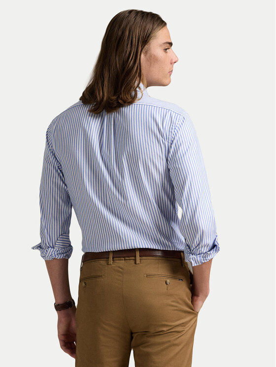 Polo Ralph Lauren Polo Ralph Lauren Camicia 710886462003 Celeste Custom Fit