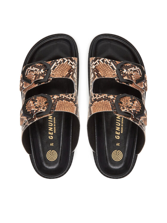 Genuins Genuins Plätud Galia Vegan G106282 Pruun