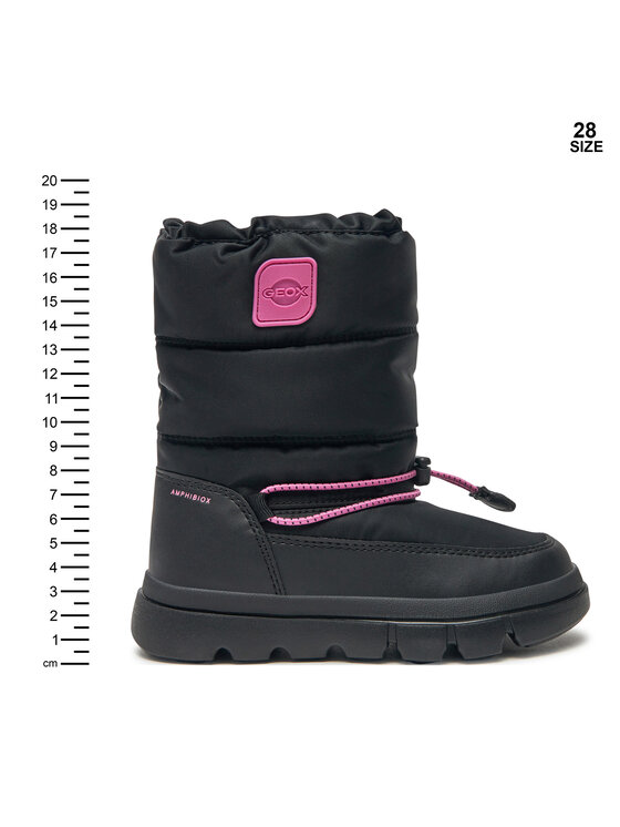 Geox Geox Schneeschuhe Willaboom J46HWB 0FU54 C0922 S Schwarz