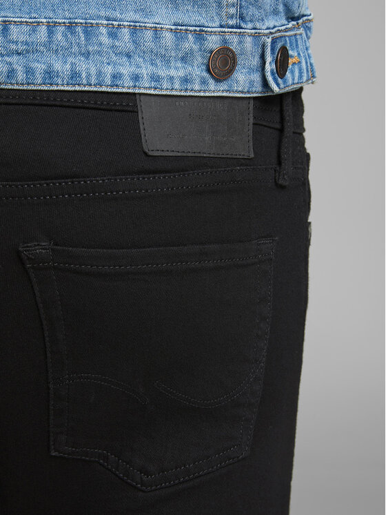 Jack & Jones Jack & Jones Jeansy Liam 12109952 Černá Skinny Fit