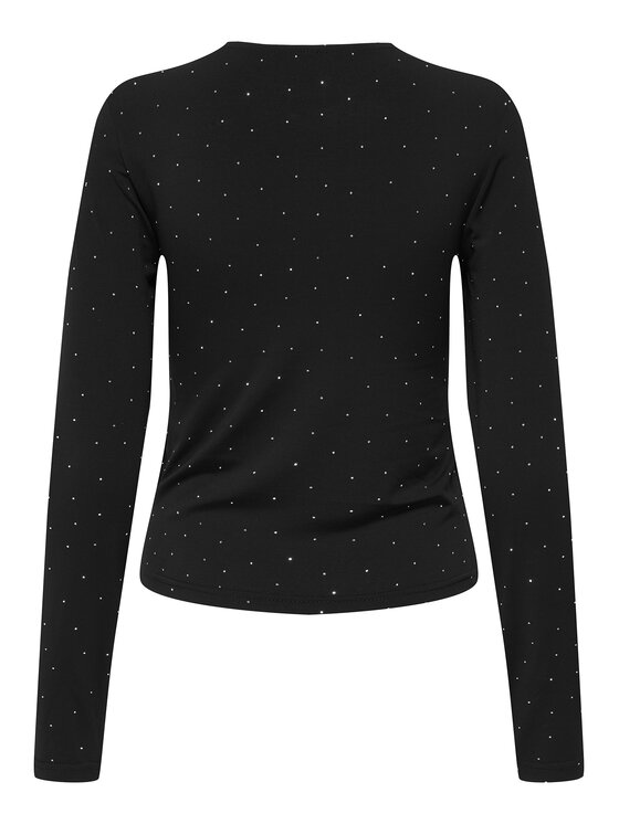 ONLY ONLY Blúz Zita 15358986 Fekete Slim Fit