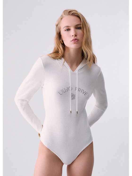 Liu Jo Liu Jo Felpa TF6042MS04910701 Bianco Regular Fit