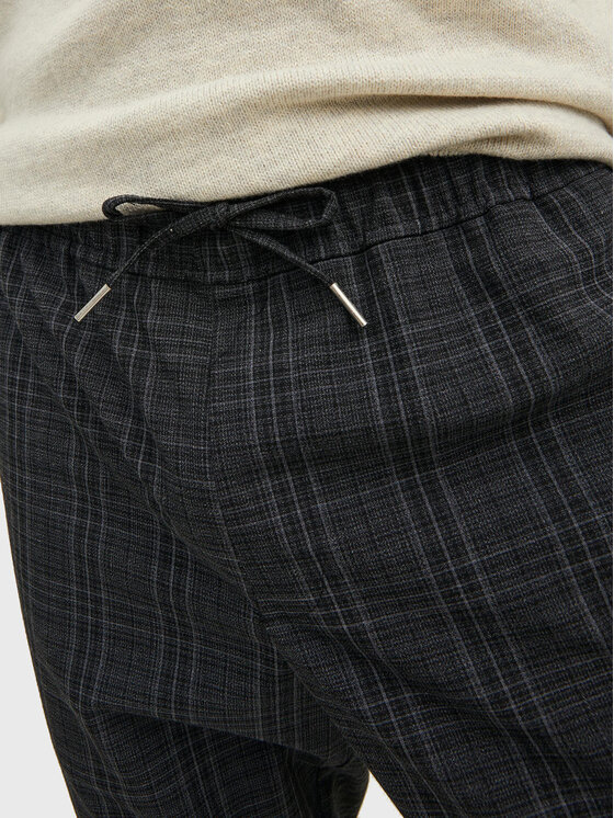 Jack&Jones Jack&Jones Kalhoty z materiálu Stace 12212970 Šedá Regular Fit