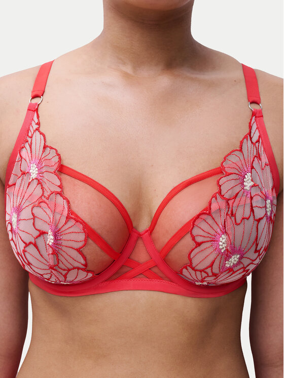 Chantelle Chantelle Podprsenka s kosticemi Lush C22OM0 Korálová