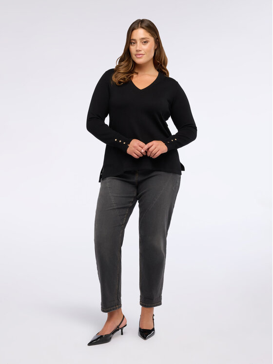 Fiorella Rubino Fiorella Rubino Jeansy P408T104973N013 Szary Regular Fit
