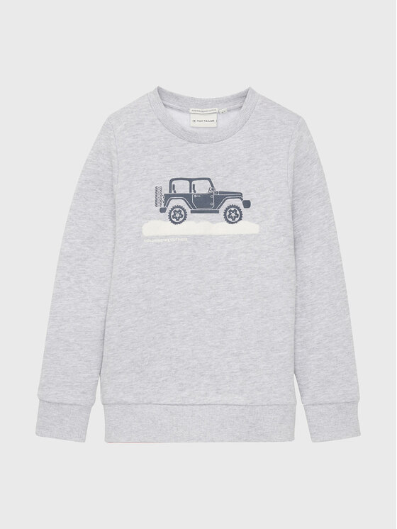 Tom Tailor Tom Tailor Mikina 1033840 Šedá Regular Fit