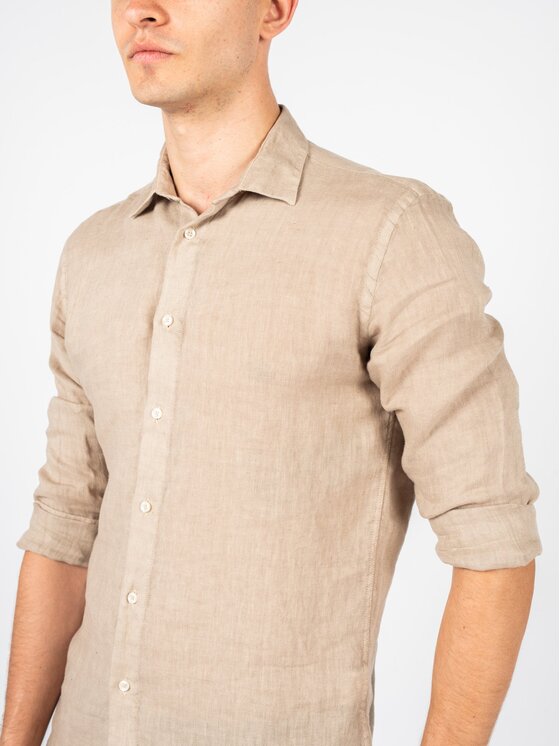 Xagon Xagon Camicia P2304 1AR T090 Beige Regular Fit