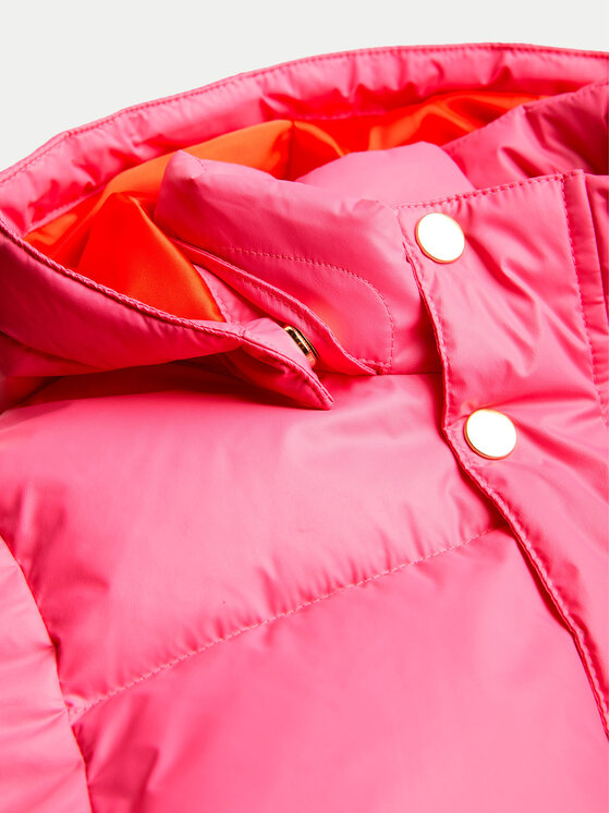 MINI RODINI Mini Rodini Kurtka puchowa 2471011828 Różowy Regular Fit