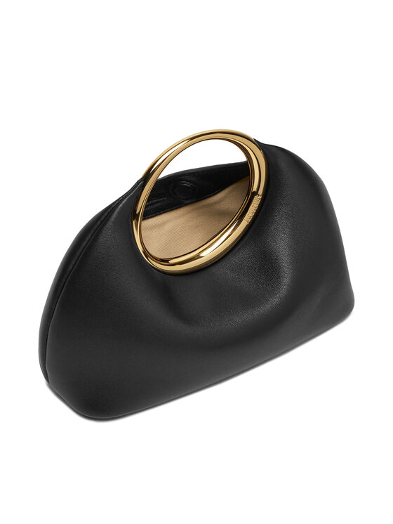 JACQUEMUS JACQUEMUS Torebka Mini ring handbag 241BA395 Czarny
