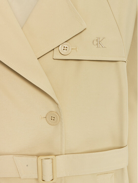 Calvin Klein Jeans Calvin Klein Jeans Trencz IG0IG02597 Beżowy Regular Fit