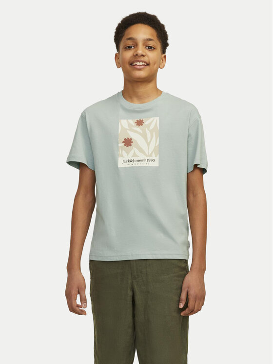 Jack&Jones Junior T-krekls Jormarbella 12257641 Zaļš Loose Fit