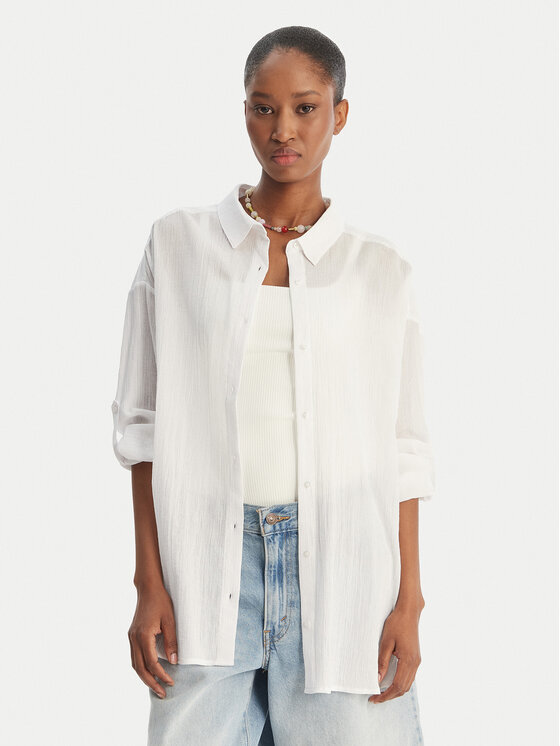 Seafolly Seafolly Camicia Classic 54027-TO Bianco Regular Fit