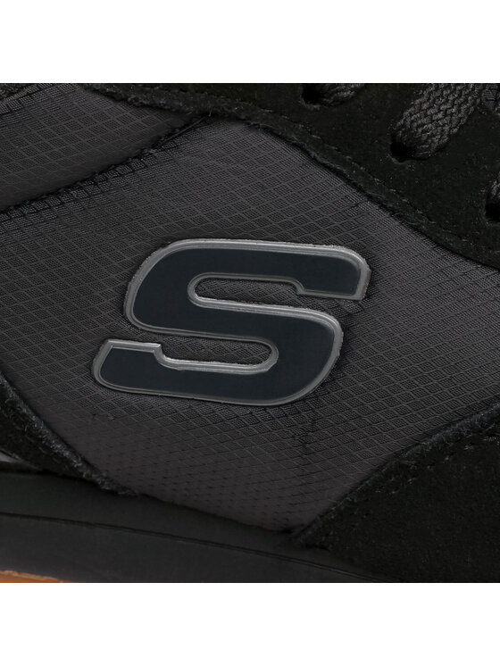 Skechers Skechers Sneakersy Waltan 52384/BBK Czarny