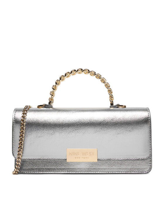 Nine West Nine West Torebka CEO-Mercer Mood-KY317 Srebrny