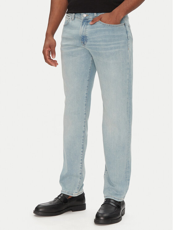 BOSS BOSS Farmer Maine 50537814 Kék Regular Fit