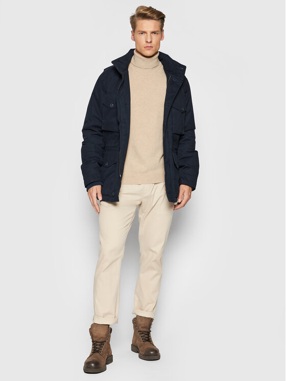 Lee Lee Kurtka zimowa Winter Field L88EOPHY 112141016 Granatowy Regular Fit