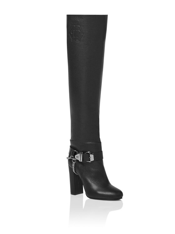 PHILIPP PLEIN PHILIPP PLEIN Kozaki 5825 Czarny