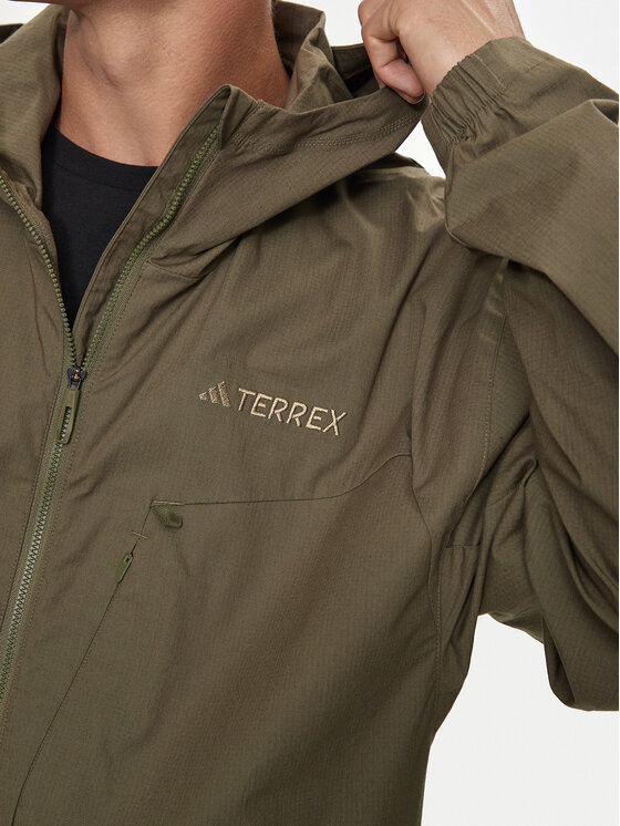 adidas adidas Geacă de vânt Terrex Xploric IN4630 Verde Regular Fit