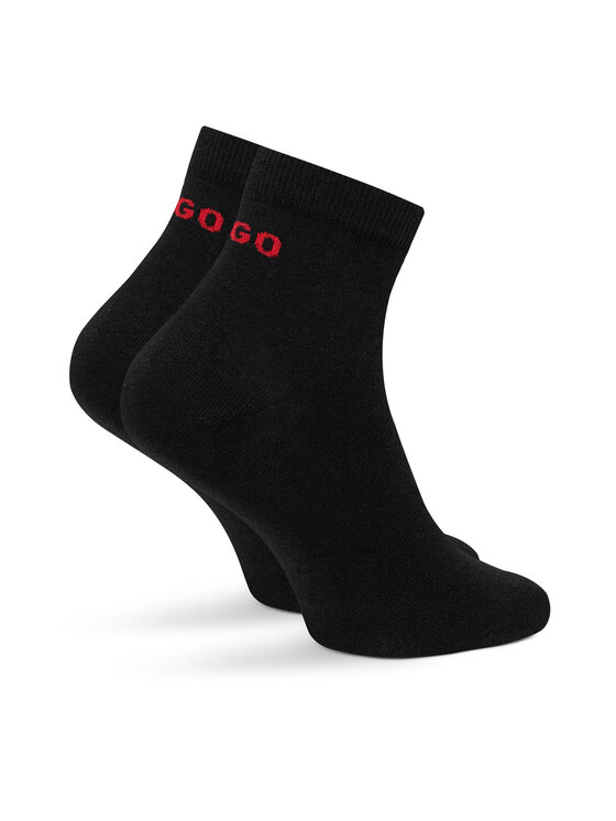 HUGO HUGO Set di 3 paia di calzini lunghi da uomo 50516396 Nero