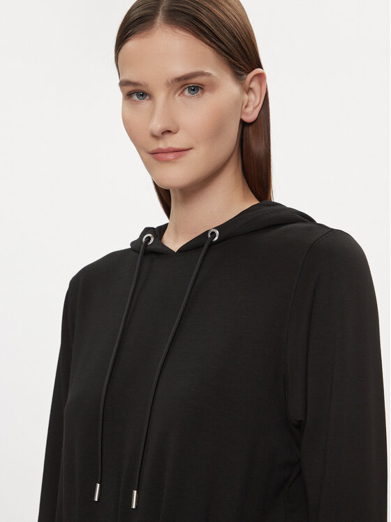 DKNY Sport DKNY Sport Sukienka dzianinowa DP3D4832 Czarny Relaxed Fit