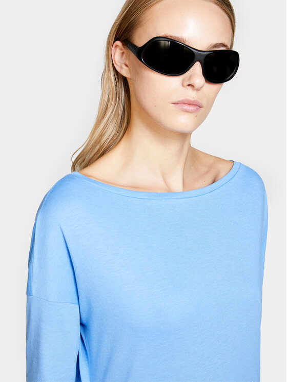 Sisley Sisley Блуза 3QU4L12EE Син Regular Fit