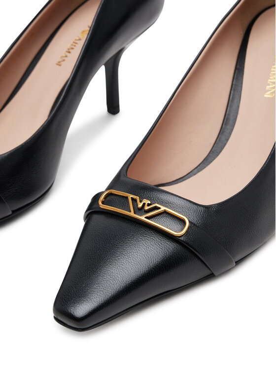 Emporio Armani Emporio Armani Обувки на ток X3E488 XF271 00002 Черен