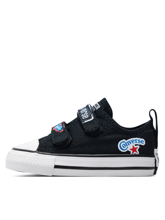 Converse Converse Tenisice Chuck Taylor All Star Easy On Sticker Stash A06359C Crna