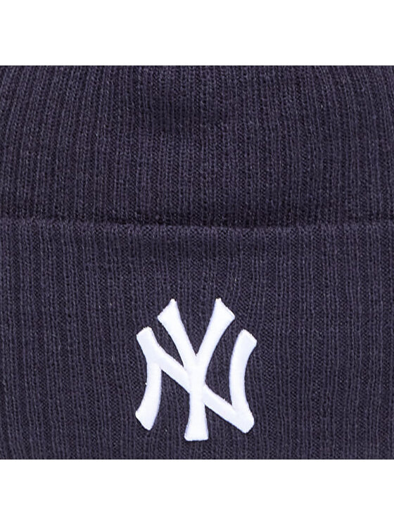 New Era New Era Berretto Wide Cuff Beanie New York Yankees Hat Blu scuro