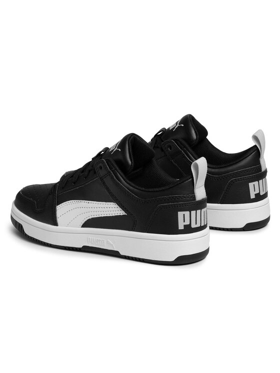 Puma Puma Sneakersy Rebound Layup Lo Sl Jr 370490 02 Czarny
