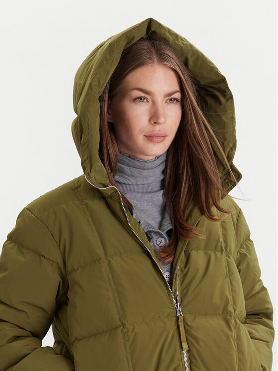 United Colors Of Benetton United Colors Of Benetton Пухено яке 22T6DN086 Зелен Regular Fit