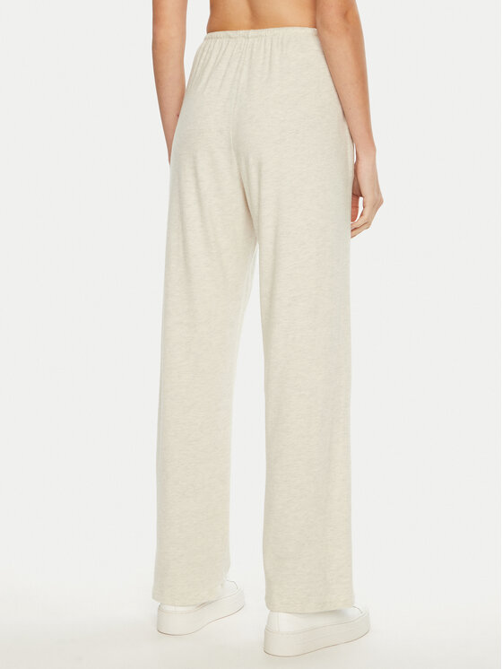 American Vintage American Vintage Pantaloni trening Ypawood YPA05AH24 Écru Loose Fit