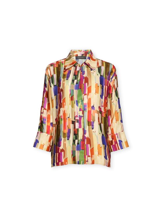 Elena Mirò Elena Mirò Blusa 2043Z300048N001 Crema Regular Fit