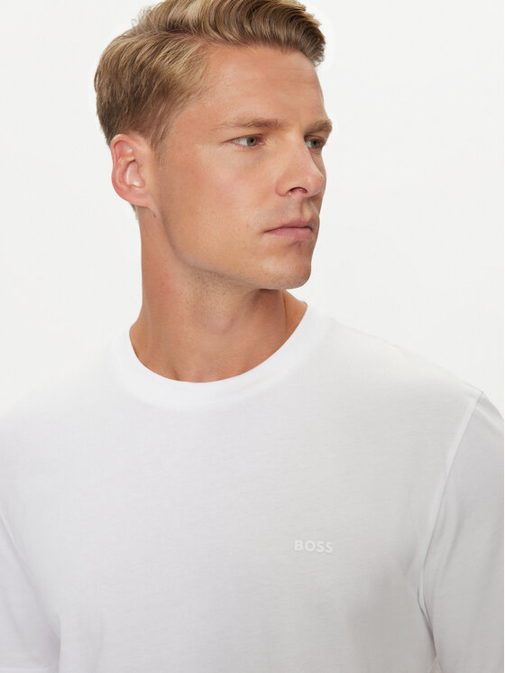 BOSS Boss T-krekls Thompson 01 50468347 Balts Regular Fit