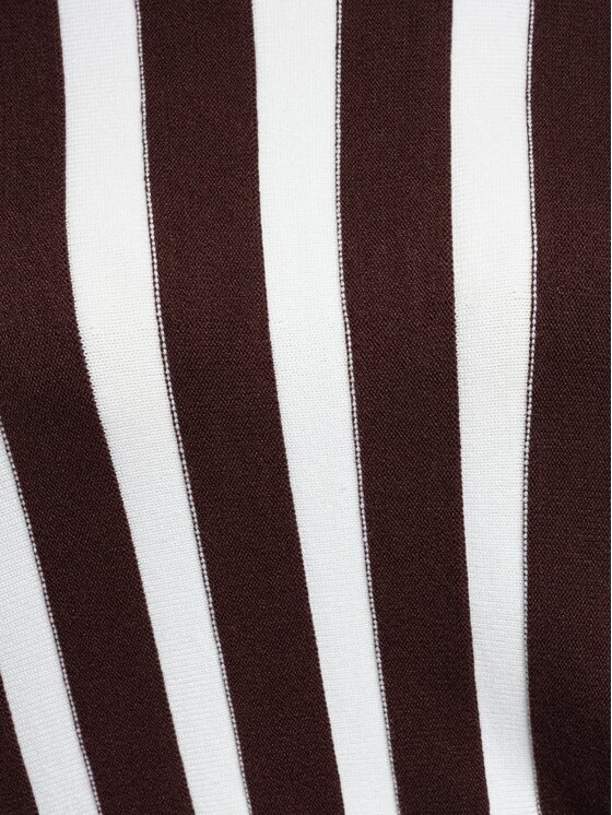 Ombre Ombre Sweter OW-SW-E0039 Brązowy Relaxed Fit