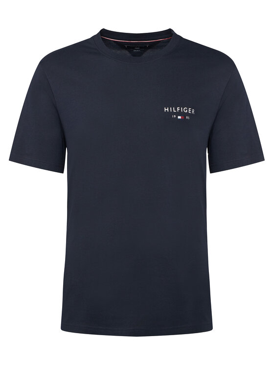 Tommy Hilfiger Tommy Hilfiger Футболка Brand Love MW0MW41456 Cиній Regular Fit