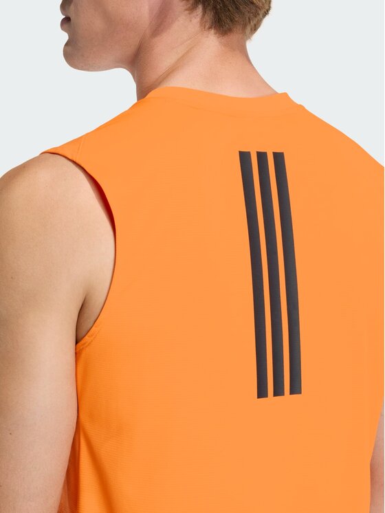 adidas adidas Koszulka techniczna 159050 Pomarańczowy Slim Fit