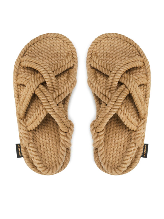 Bohonomad Bohonomad Sandalen Bodrum Platform BOD.0012.PRS Beige