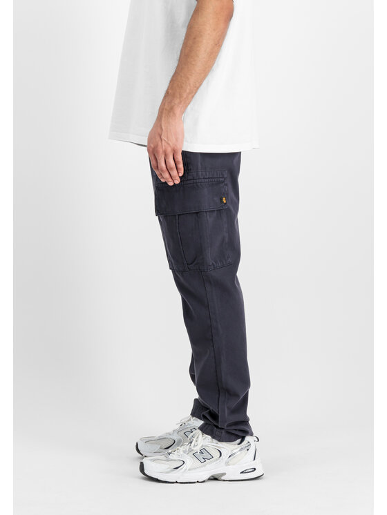 Alpha Industries Alpha Industries Spodnie cargo Agent Pant Błękitny Straight Leg