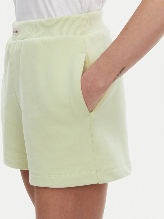 Calvin Klein Jeans Calvin Klein Jeans Спортни шорти Placed Institutional J20J225525 Зелен Regular Fit