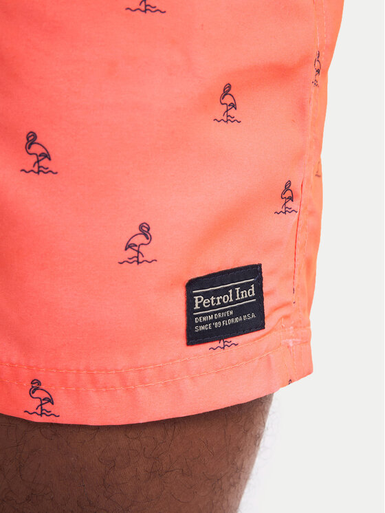 Petrol Industries Petrol Industries Badeshorts M-1050-SWS951 Orange Regular Fit