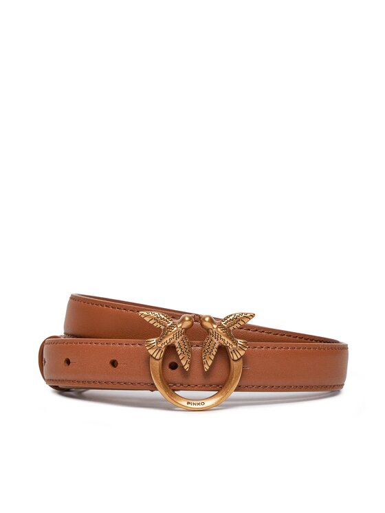 PINKO Pinko Dámsky opasok Love Berry H2 Belt PE 24 PLT01 100143 A0F1 Hnedá