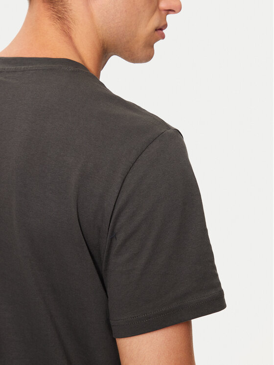 Mustang Mustang T-Shirt Austin 1015661 Grau Regular Fit