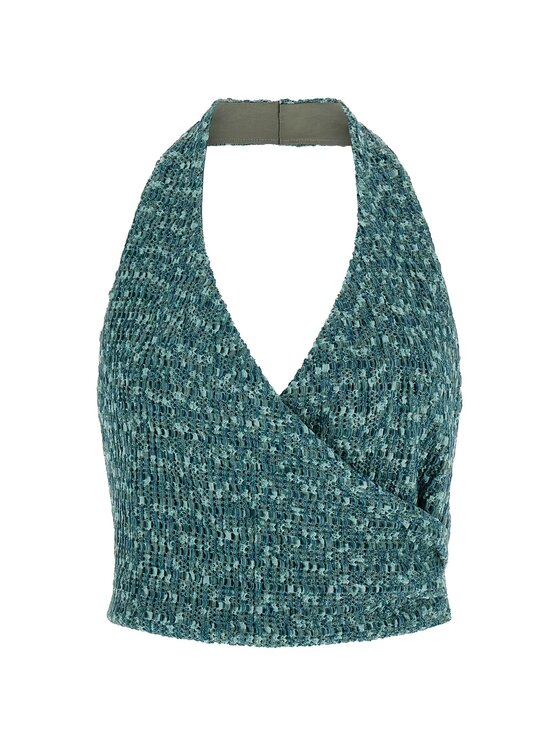 Guess Guess Top 177061 Niebieski Classic Fit