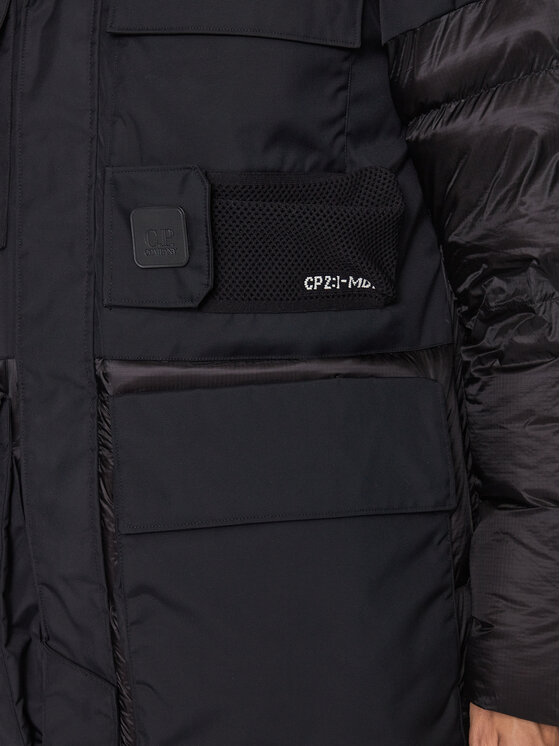 C.P. Company C.P. Company Parka Dynatec 13CMOW036A 006352M Crna Regular Fit