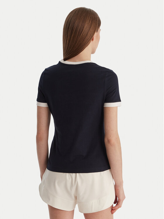 Guess Guess T-Shirt V6GI08 K2975 Dunkelblau Regular Fit