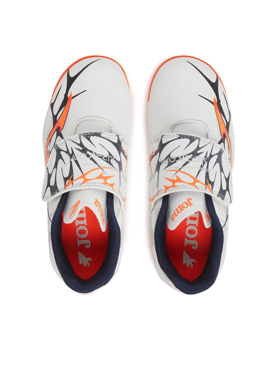 Joma Joma Ποδοσφαιρικά Παπούτσια Super Copa Jr 2502 SCJS2502INV Λευκό
