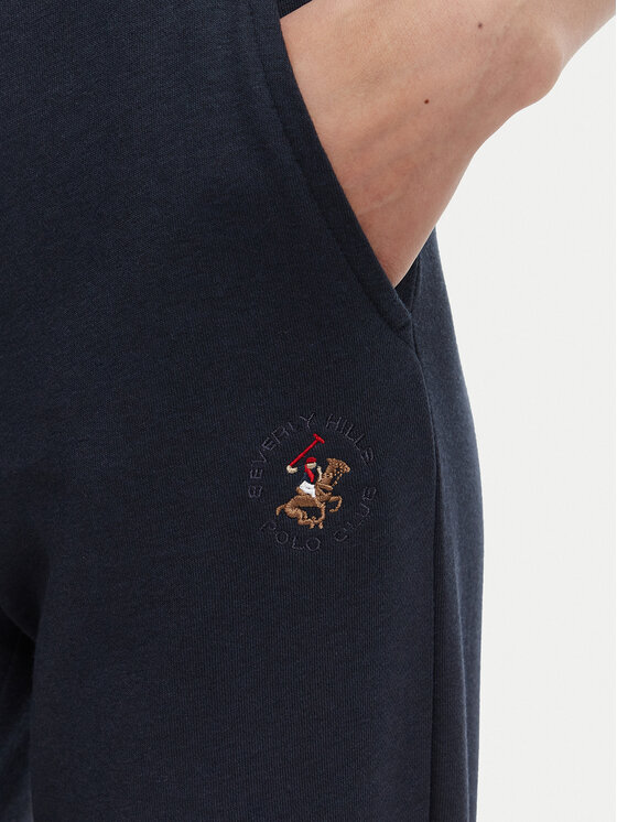 Beverly Hills Polo Club Beverly Hills Polo Club Παντελόνι φόρμας P-SS26W-TF546550 Σκούρο μπλε Regular Fit